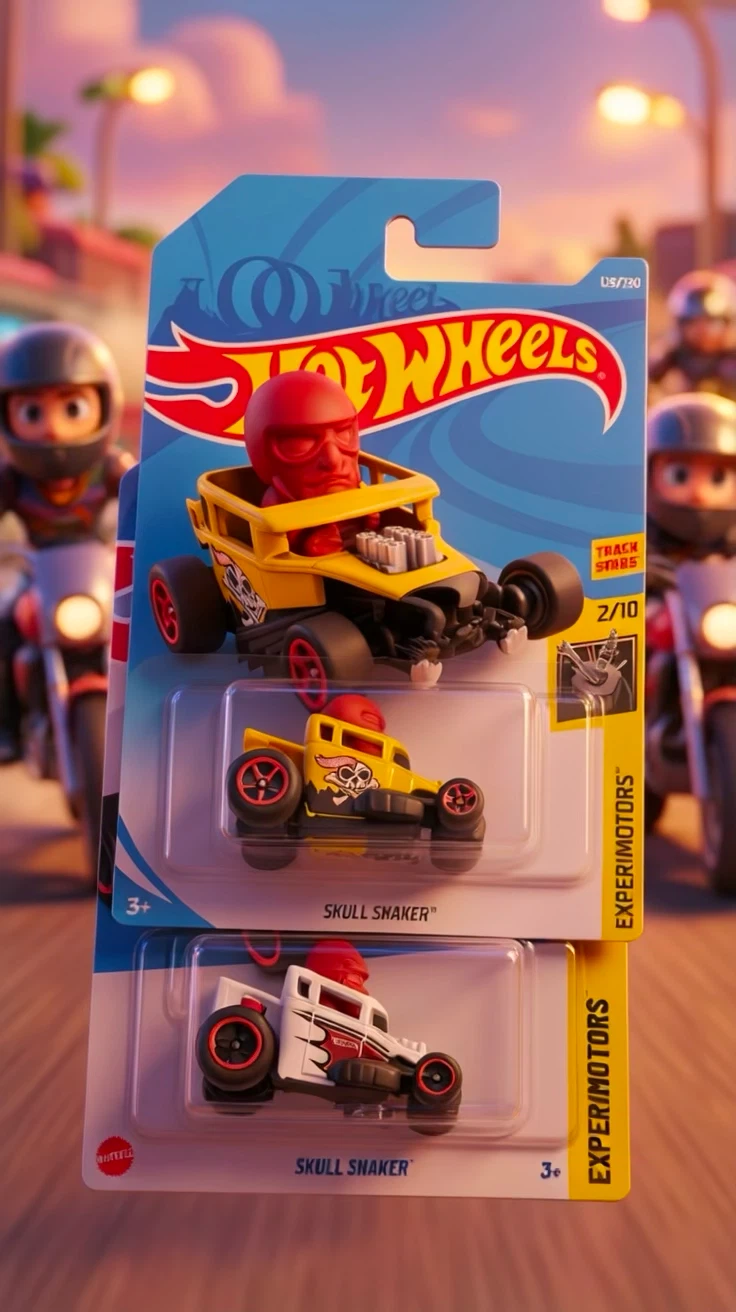 Hot Wheels Skull Shaker Tooned set - photo 5