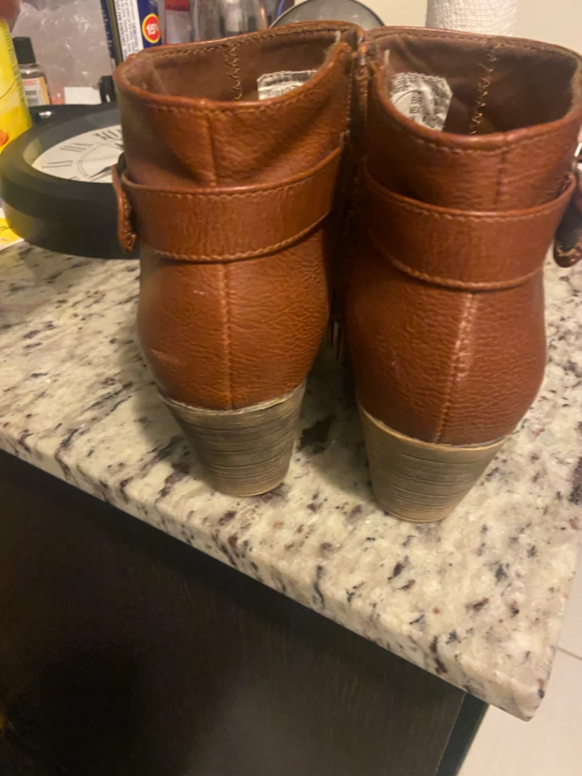 American Eagle Brown Ankle Boots Size 7.5 - photo 5