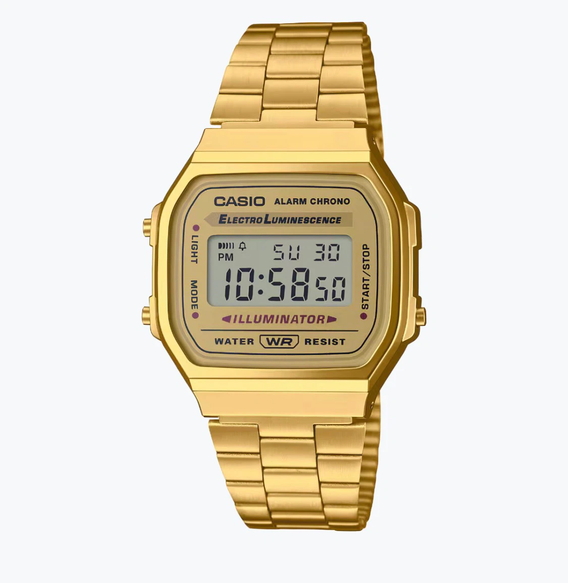 Casio Watch A168WG Gold Vintage (Like New Condition)