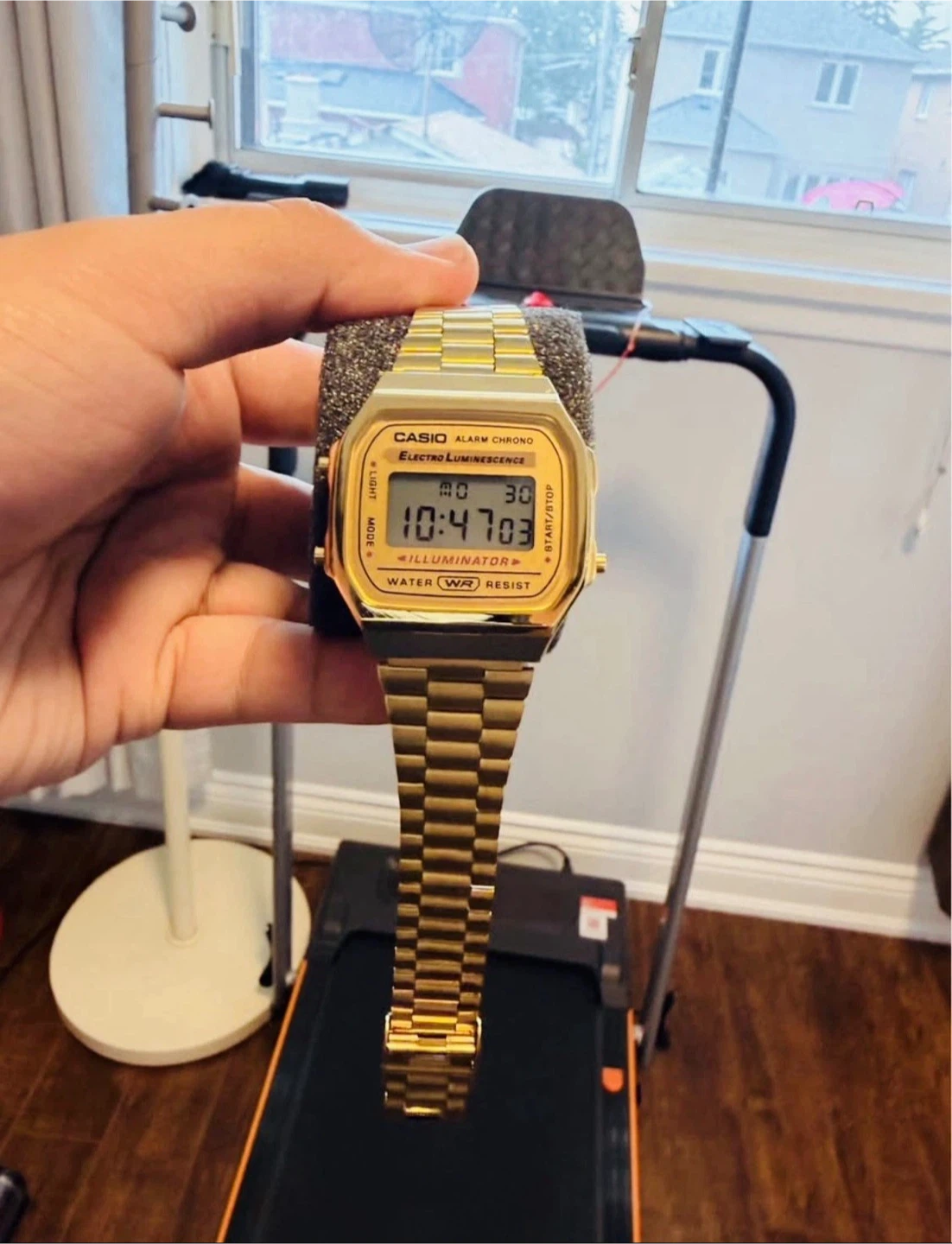 Casio Watch A168WG Gold Vintage (Like New Condition) - photo 2