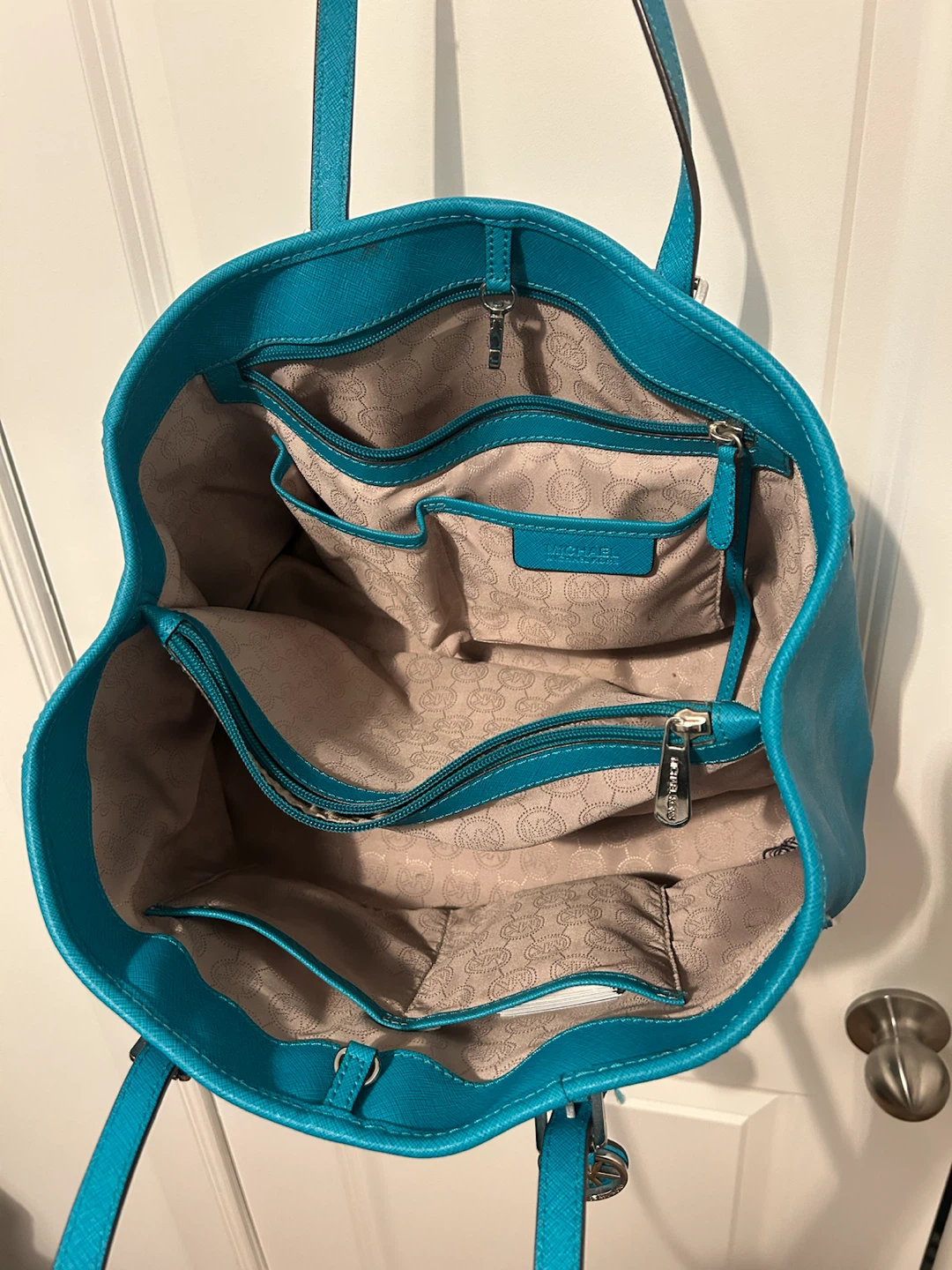 Michael Kors Teal Tote Bag - photo 5