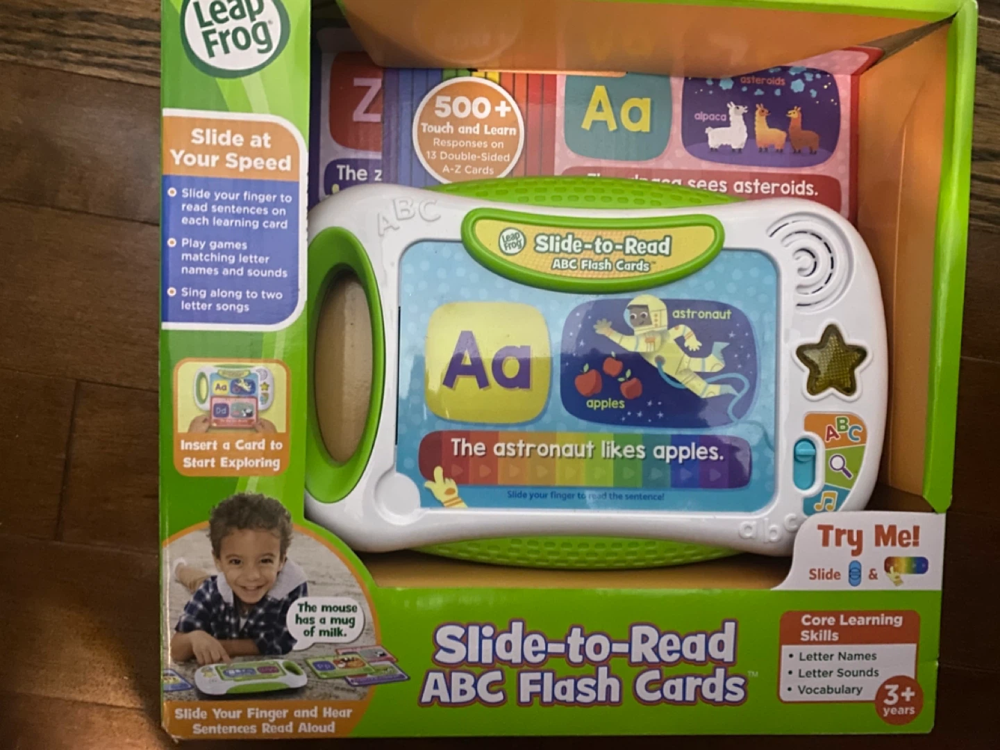 LeapFrog Slide-to-Read ABC Flash Cards