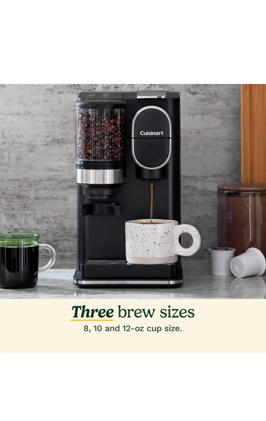 Cuisinart Grind & Brew Single-Serve Coffeemaker - photo 4