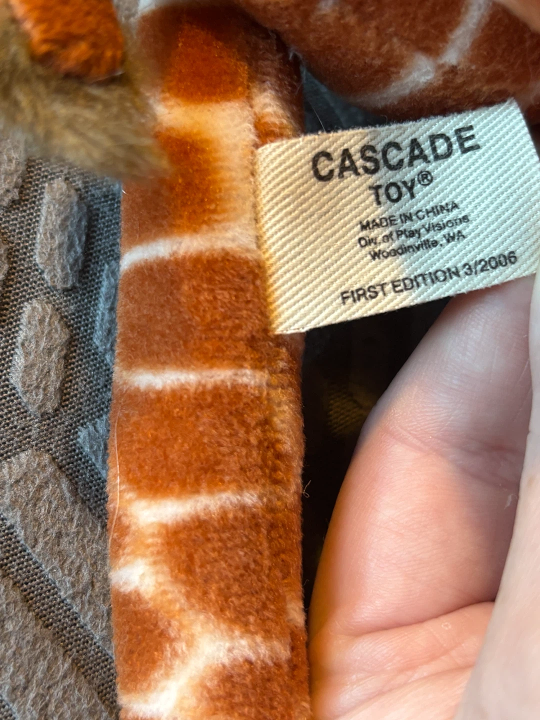 Cascade Toy First Edition Giraffe Plush - photo 4
