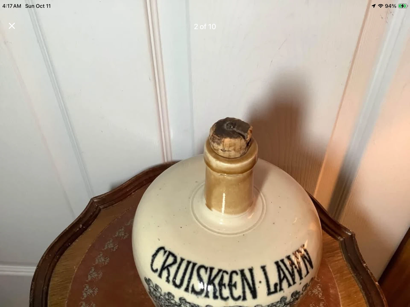 Any Cruiskeen-Lawn Mitchell’s Old Irish Jug 🐞 - photo 2