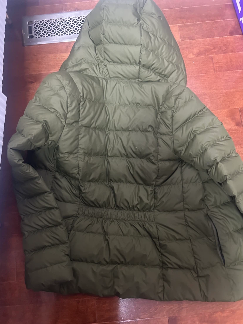 Nike Olive Puffer Jacket XS - photo 3