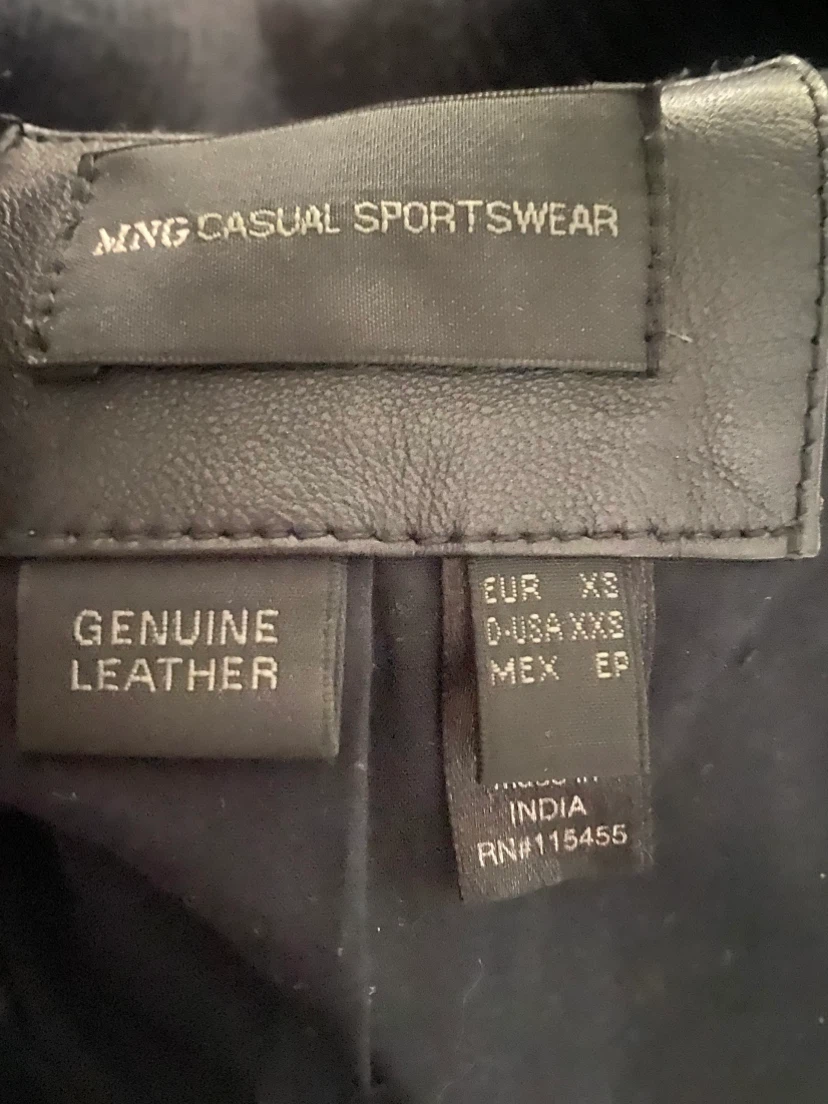 MNG Genuine Leather Jacket - photo 3