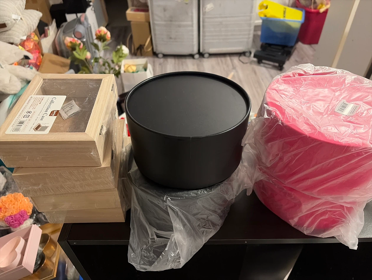 8 craft boxes/Cases and Storage Boxes