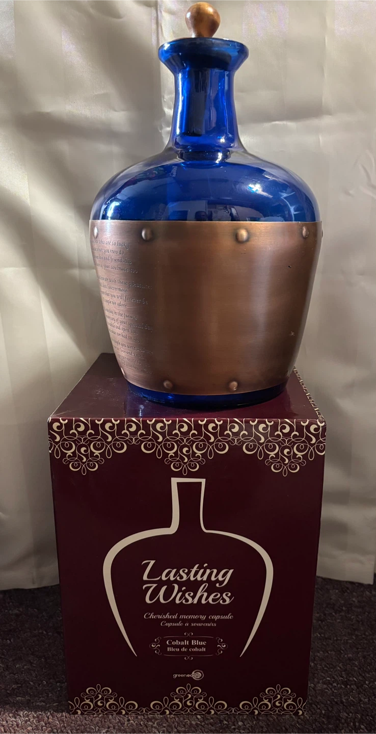 Lasting Wishes Cherished Memory Capsule Cobalt Blue - photo 2