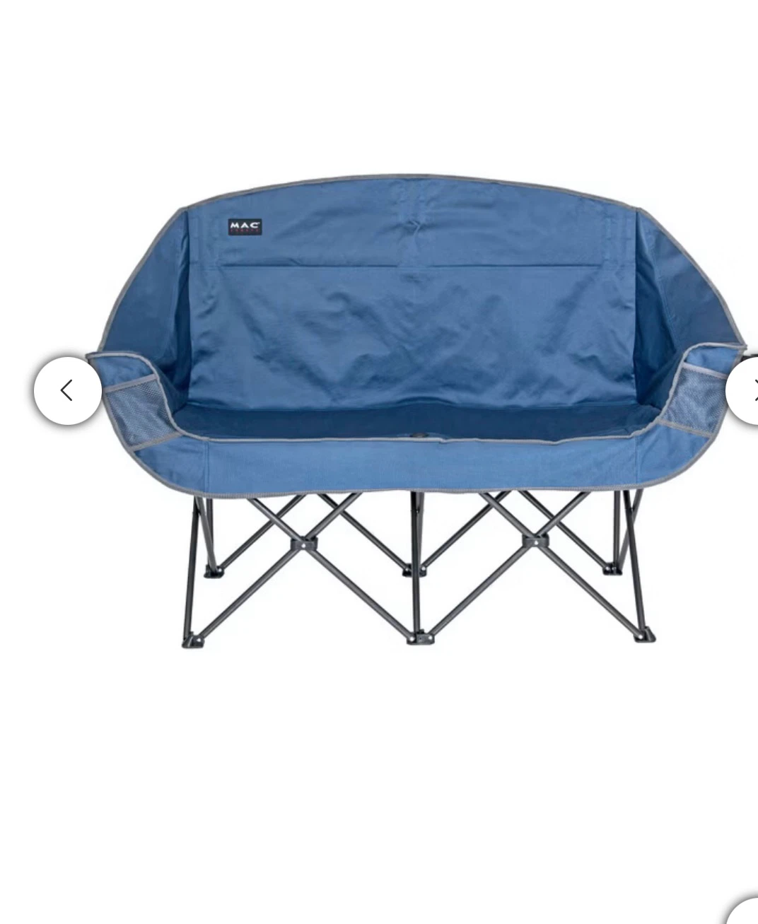 Mac Sports Folding Double Camping Chair