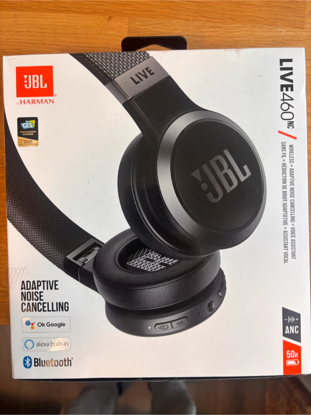 JBL LIVE 460NC Wireless Headphones