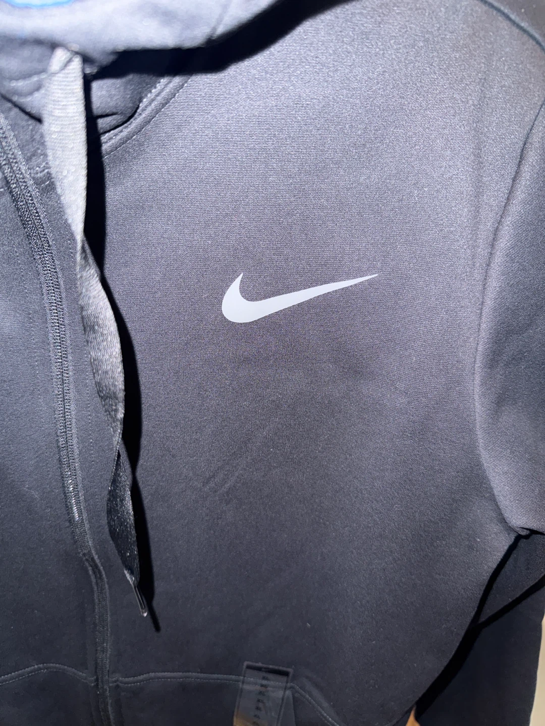 Nike Men's Training Full-Zip Hoodie Black XL - photo 3