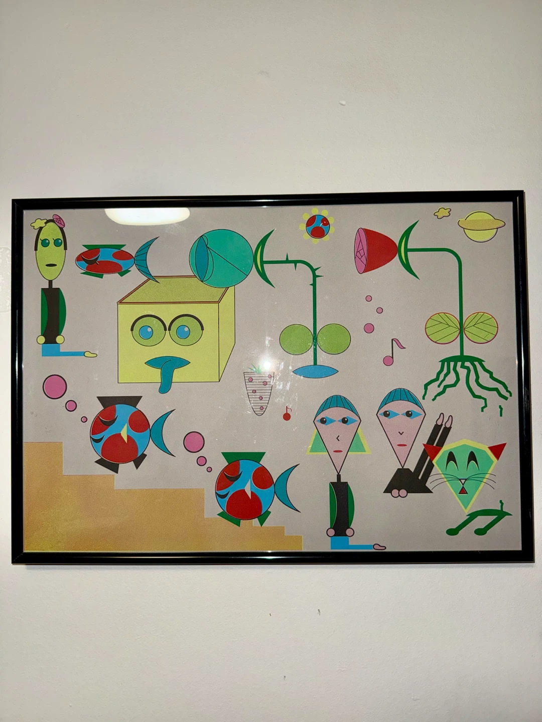 Tomomi Mizukoshi Japanese Art Print – Framed - photo 2