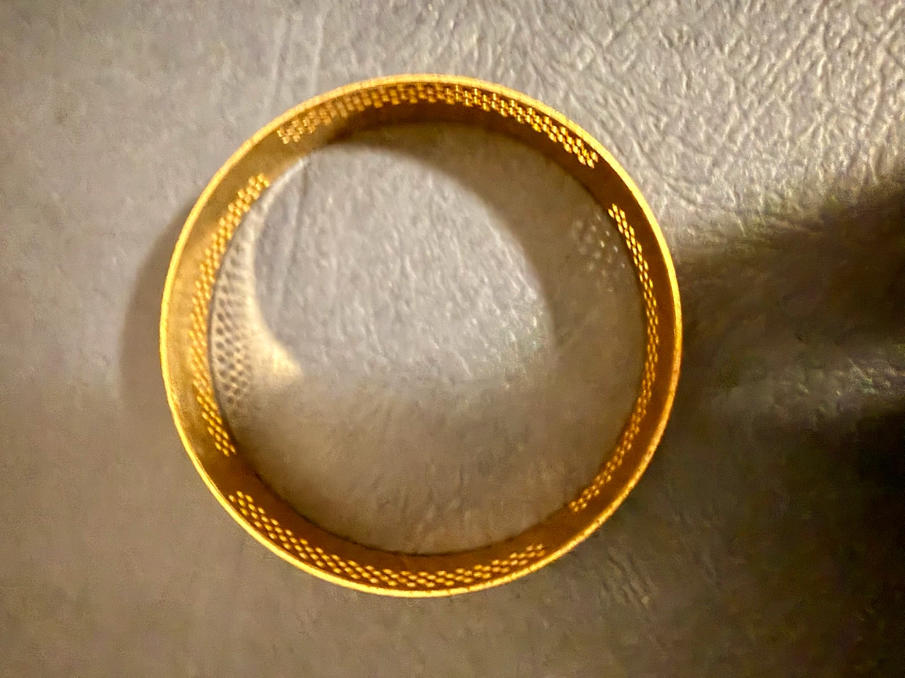 Traditional Indian Gold-Tone Bangle Bracelet - photo 4