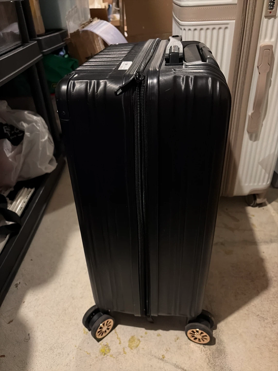 Black Hardshell Carry-On Luggage - photo 2