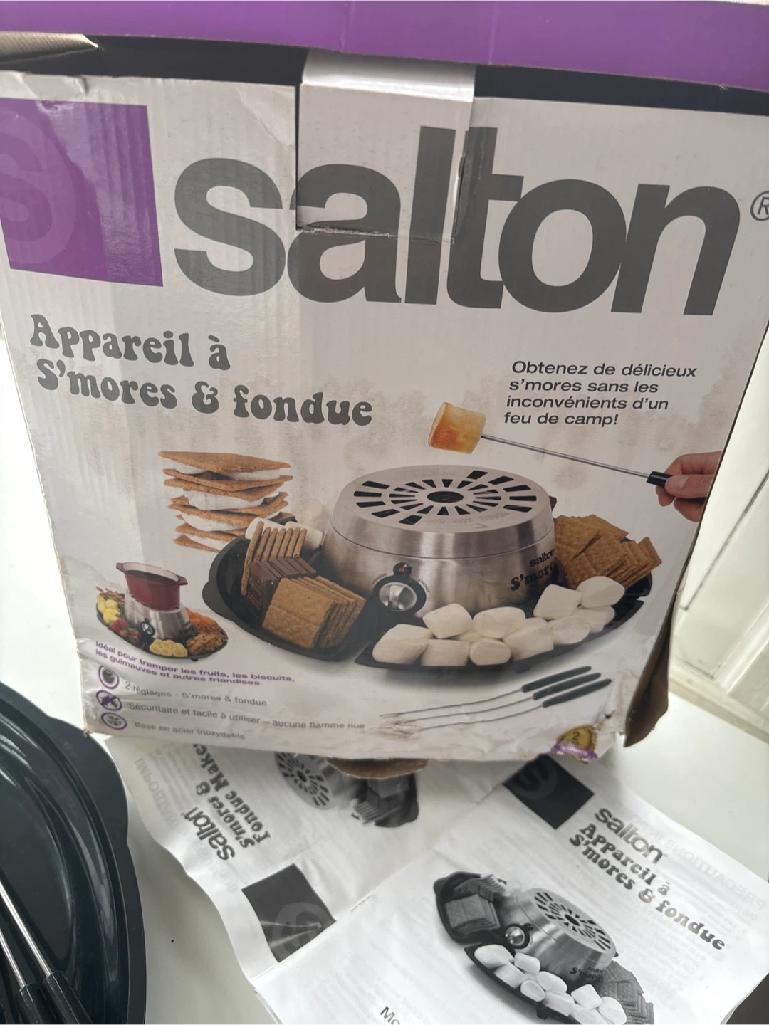 Salton S'mores and Fondue Maker