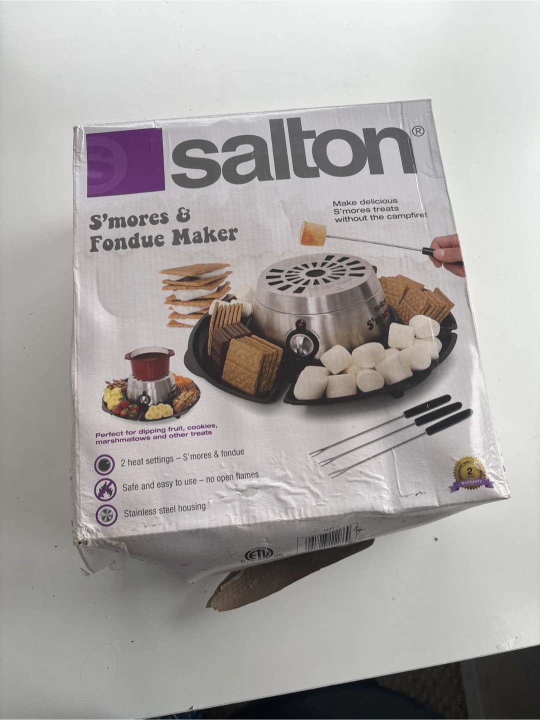 Salton S'mores and Fondue Maker - photo 3