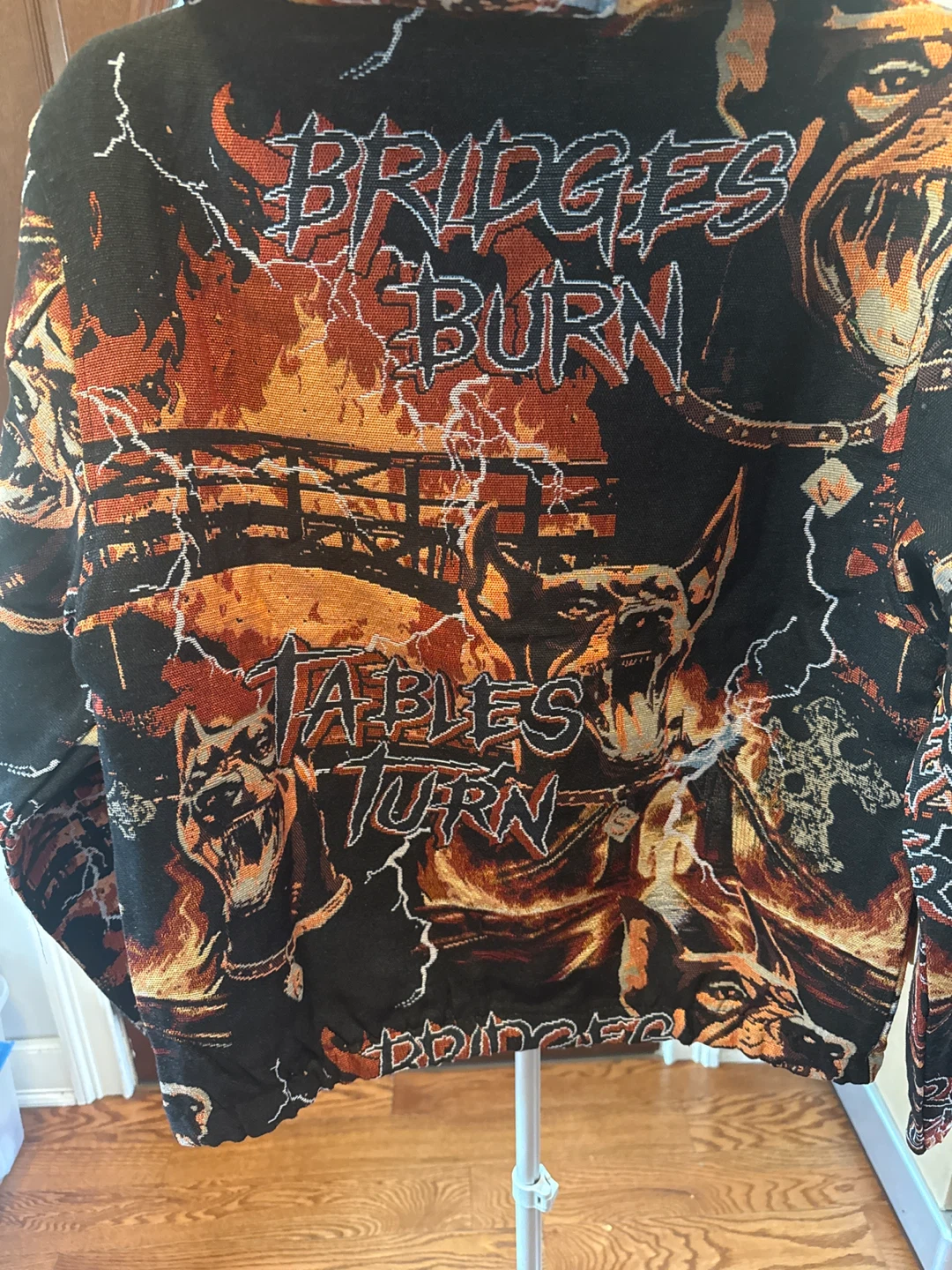 Reason Brand Bridges Burn Zip-Up Hoodie - photo 3