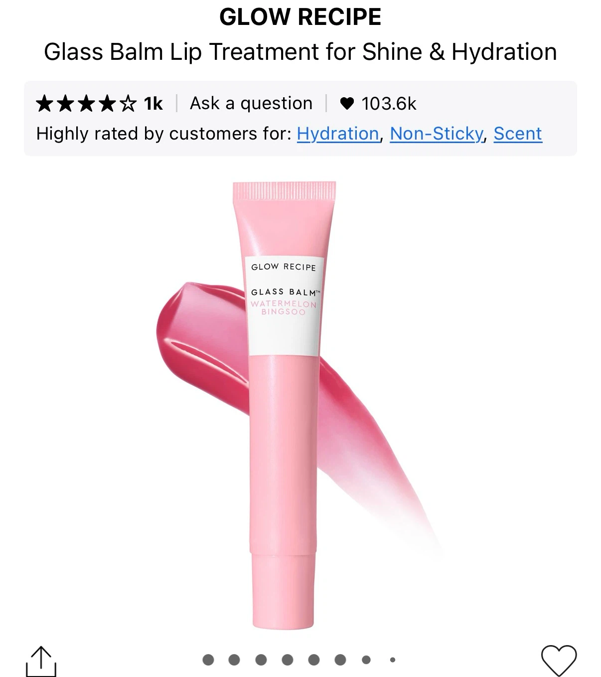 New Lip Gloss & Balm Trio: Blume, Glow Recipe, Refy 💋 - photo 2