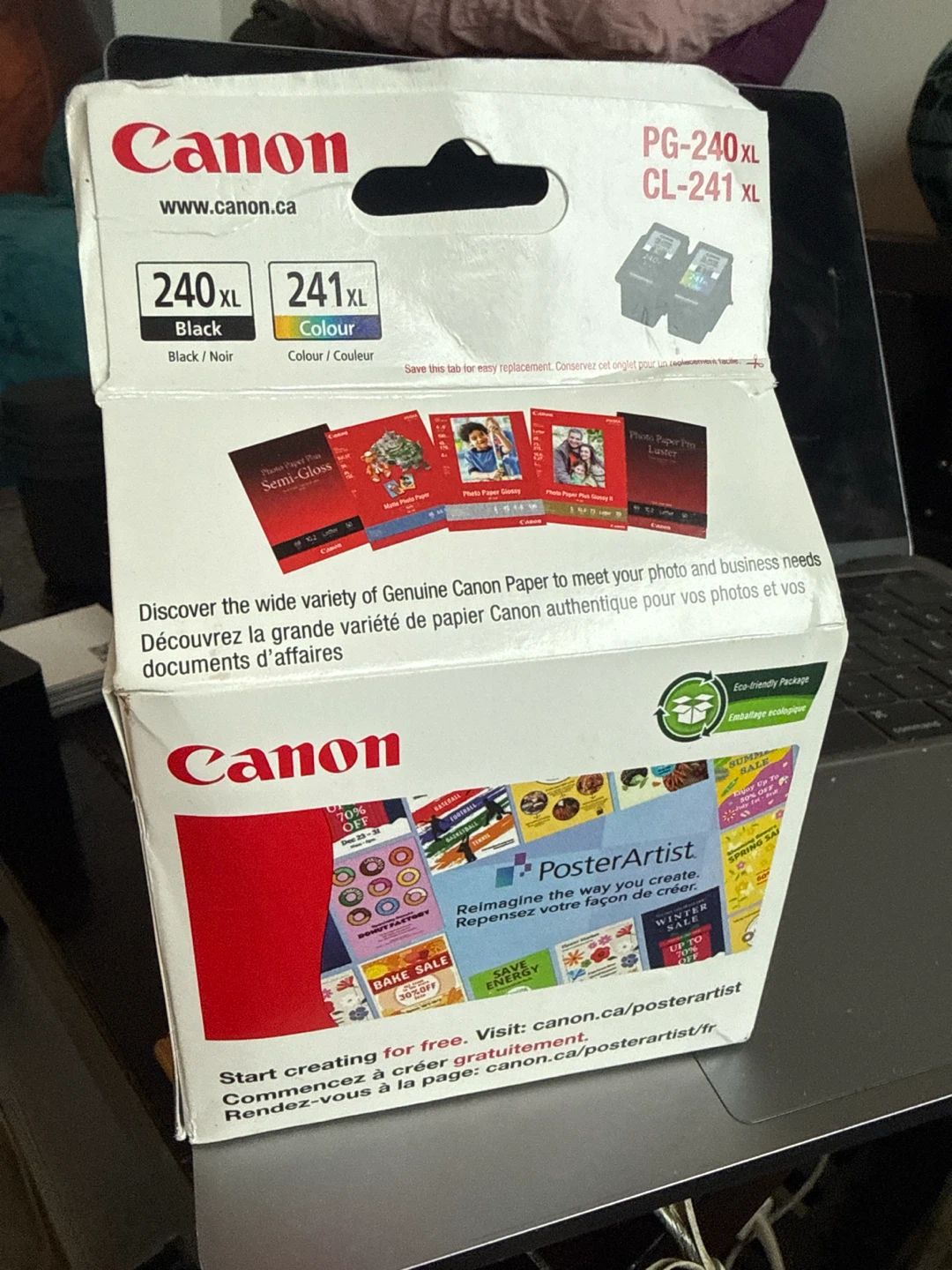 Canon PG-240XL & CL-241XL Ink Value Pack
