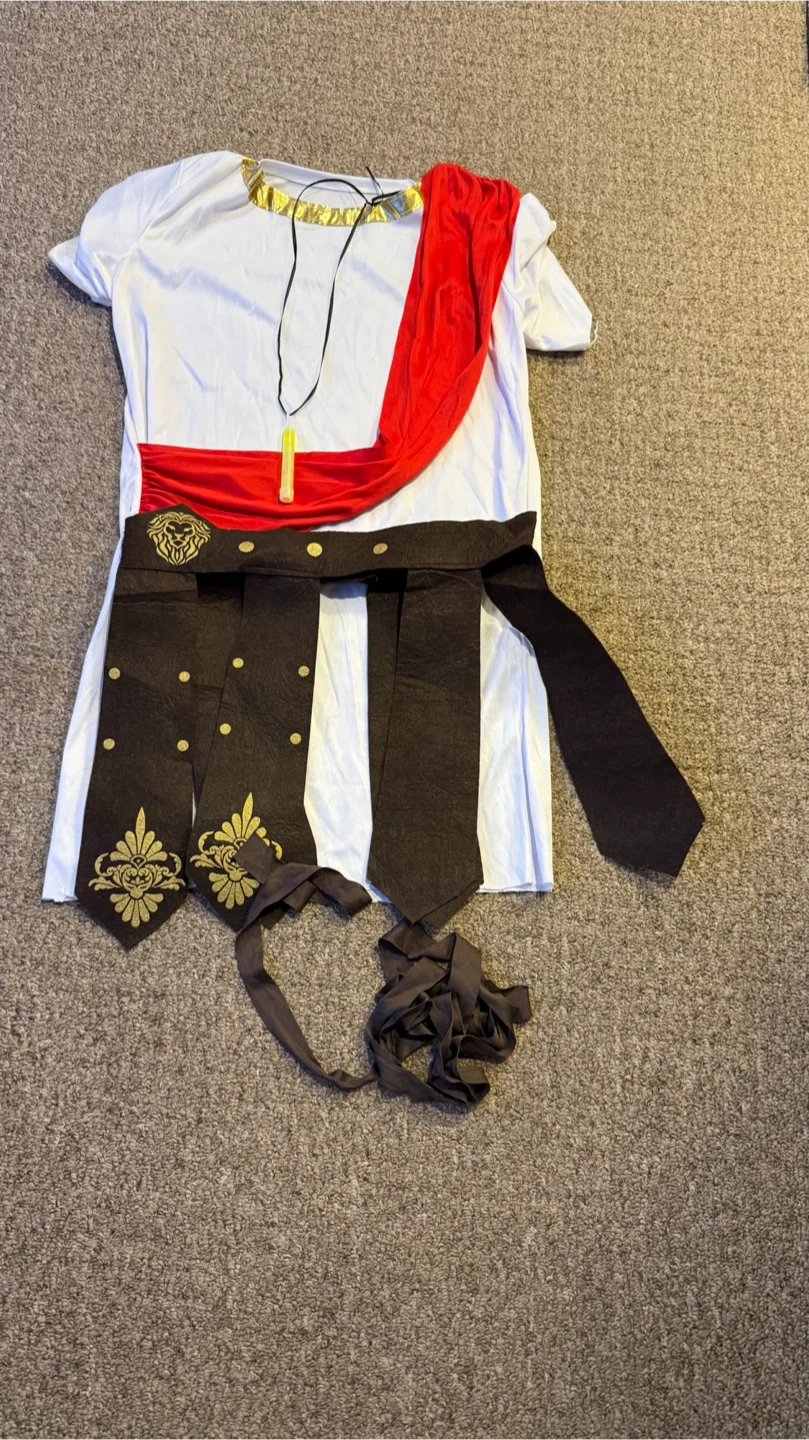 Roman Soldier Costume size 8-10