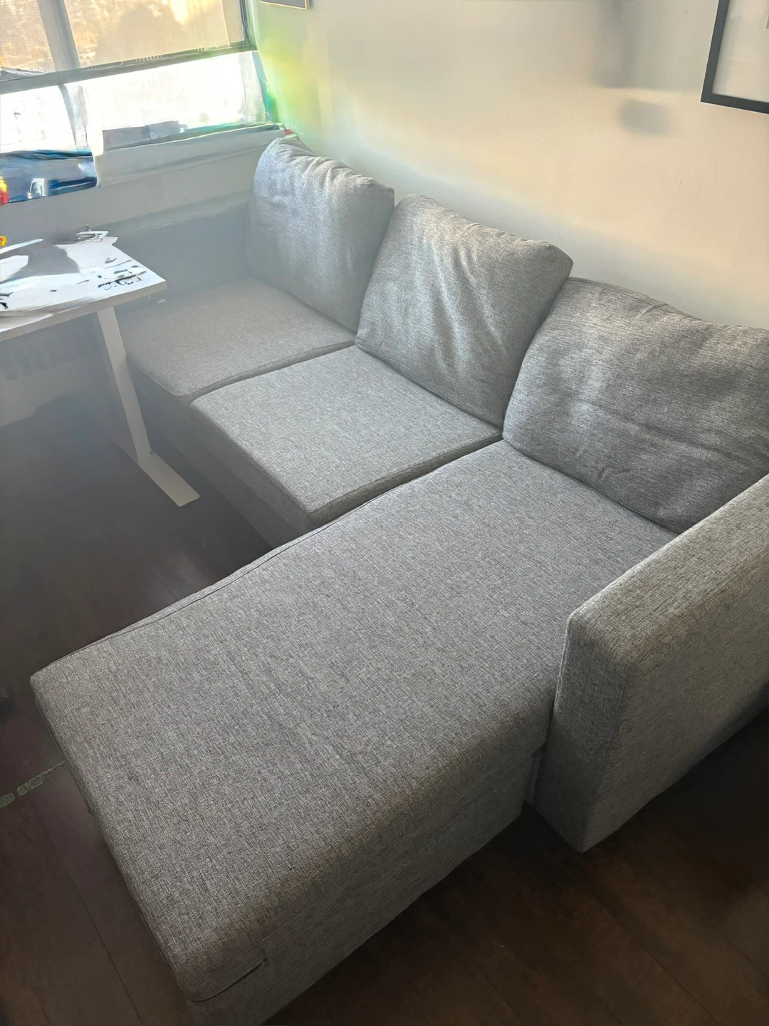 Grey Sectional Sofa - photo 3