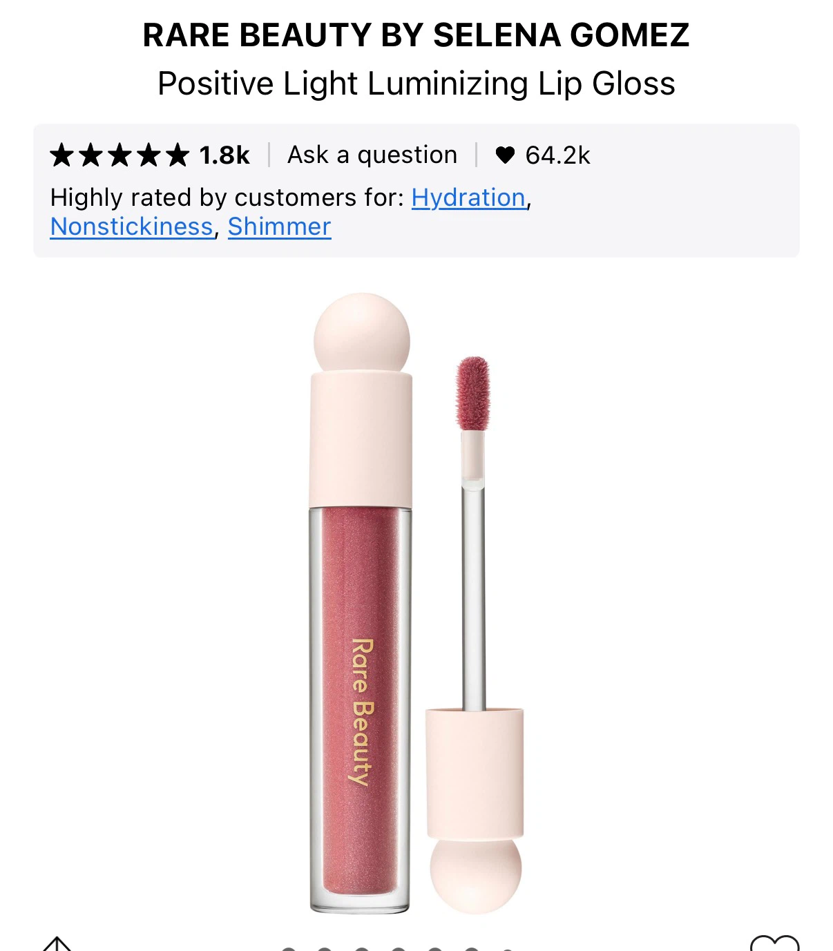 New Lip Gloss & Treatment Lot: Haus Labs, Rare Beauty… - photo 3