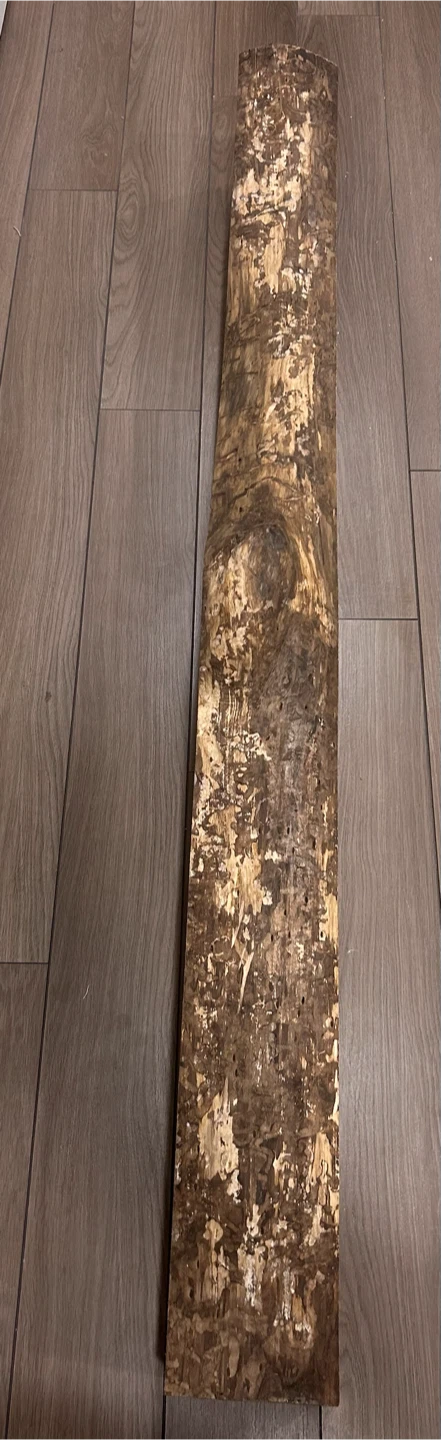 Live Edge Walnut Wood Mantel – approx 6ft Long (6" H x 9" W)