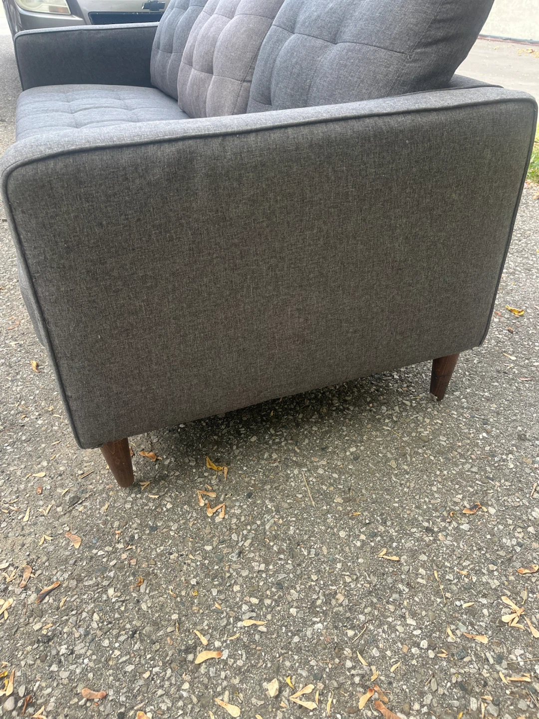 Structube 3 seater couch - photo 3