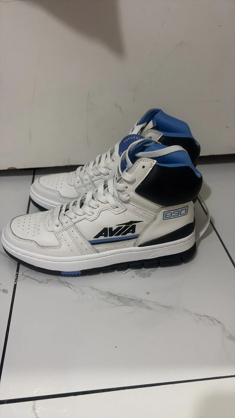 Avia 830 High-Top Sneakers White/Blue - photo 2