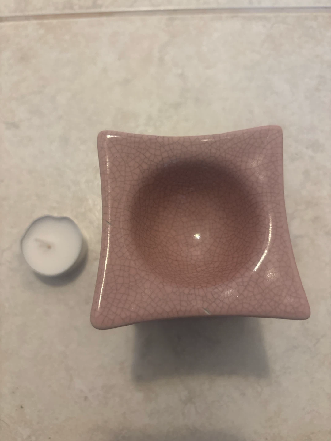 Ceramic Oil Burner with Tea Light - photo 2