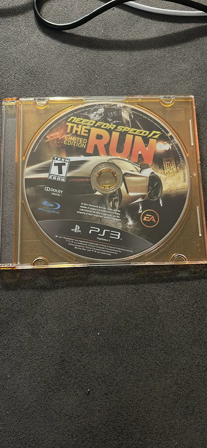 Need for Speed The Run Limited Edition PS3