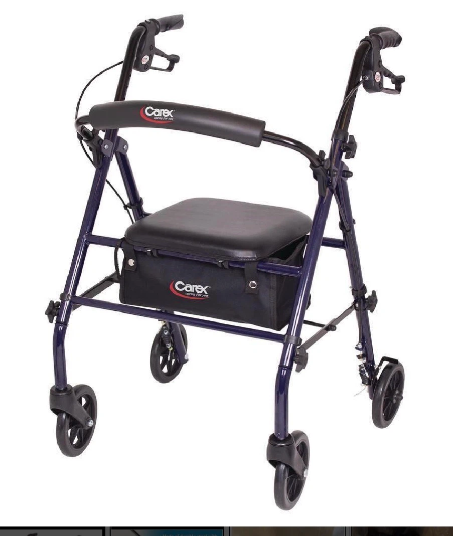 Carex Steel Rolling Walker