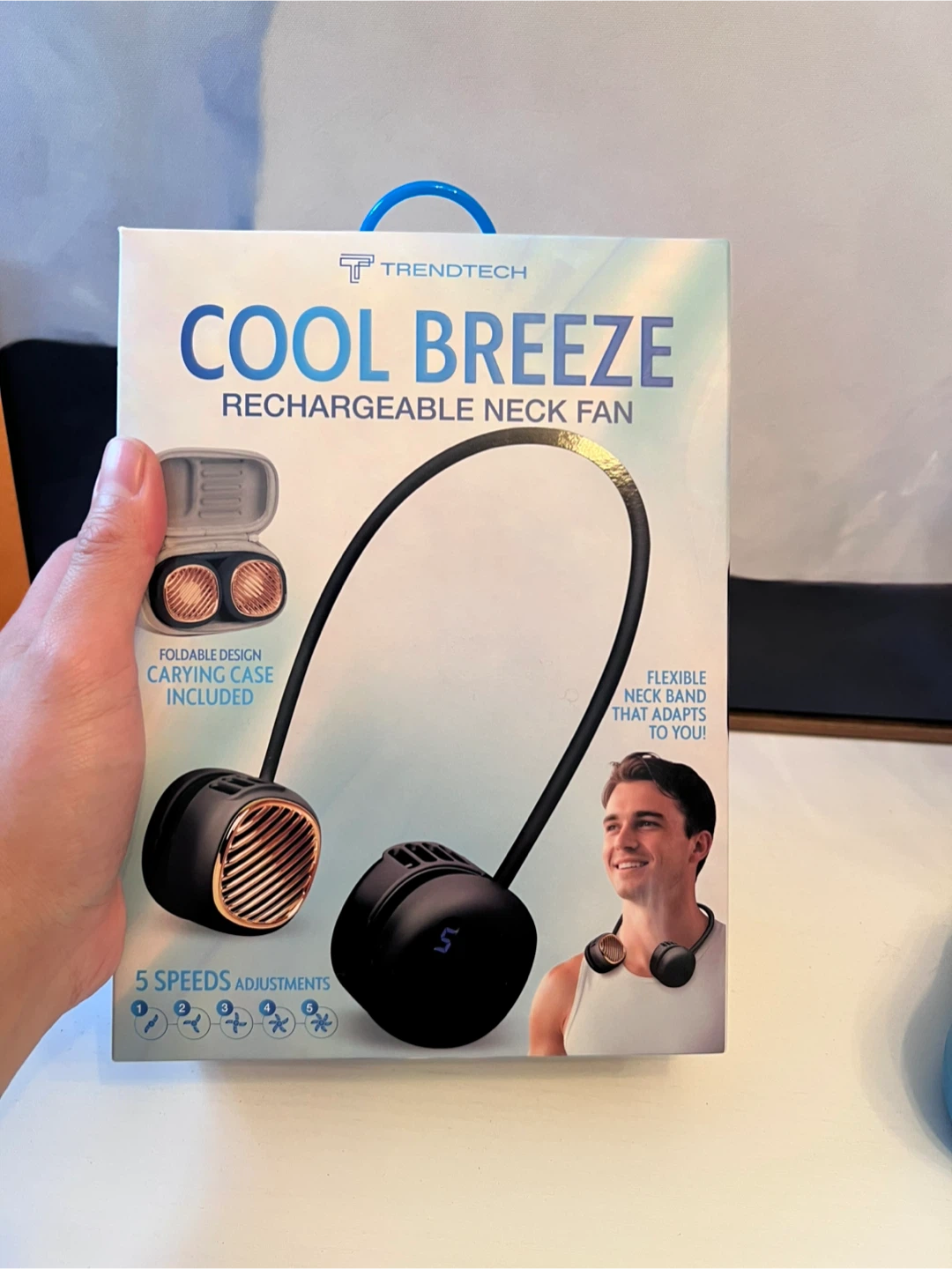 Trendtech Cool Breeze Rechargeable Neck Fan