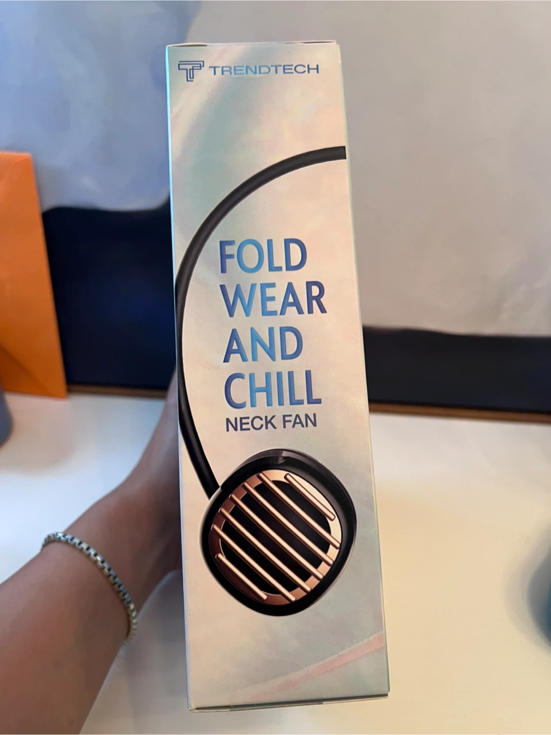 Trendtech Cool Breeze Rechargeable Neck Fan - photo 2
