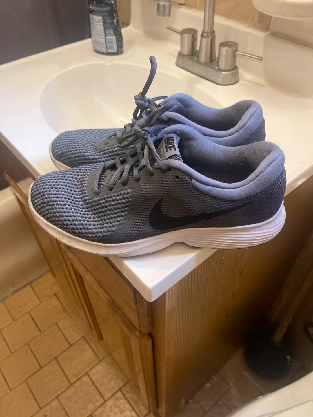 Nike Revolution 4 Running Shoes Gray