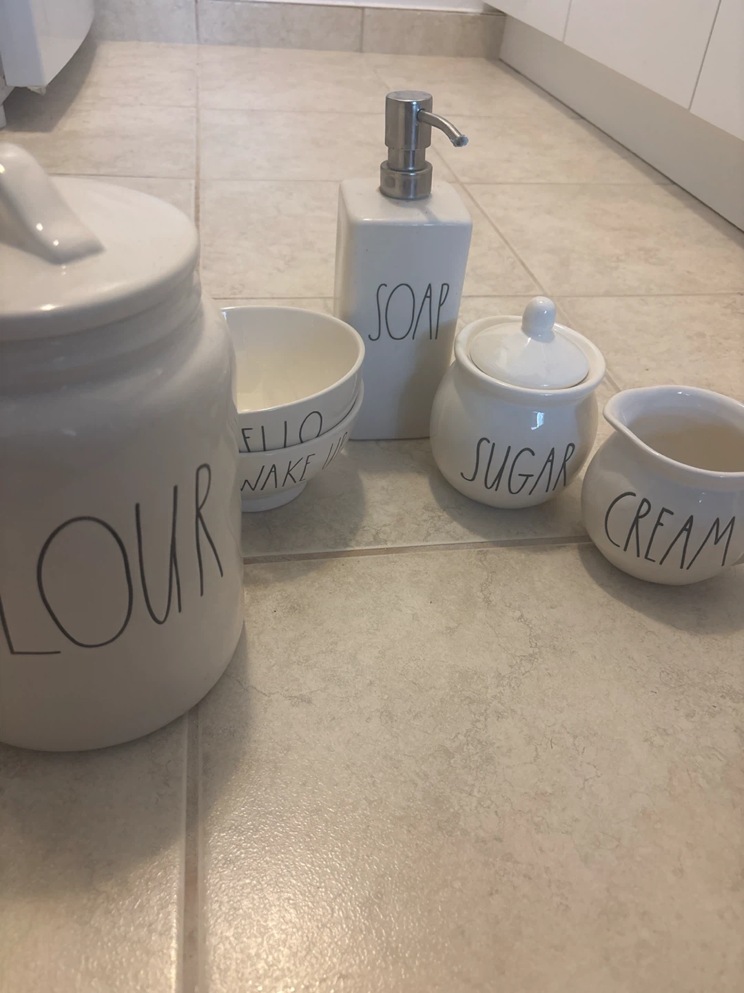 Rae Dunn Kitchen Set