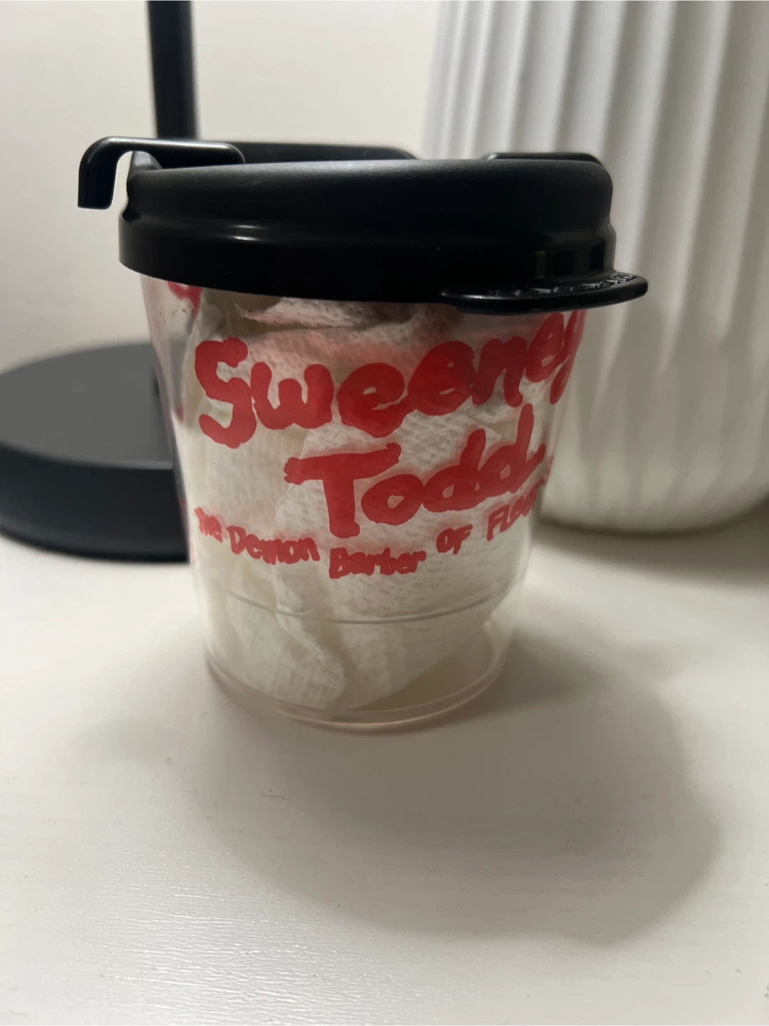Sweeney Todd The Demon Barber of Fleet Street Cup