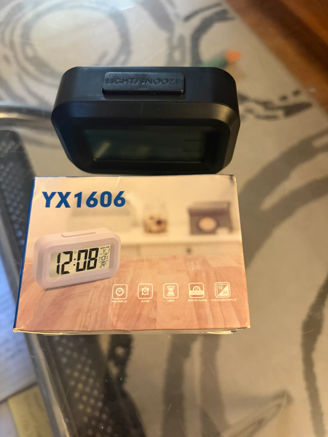 Mini Digital Electronic Alarm Clock