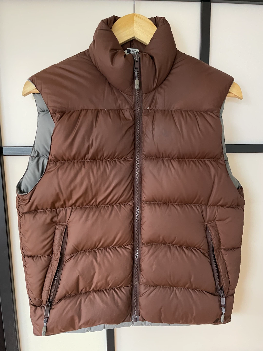 MEC Womens Puffer Vest - Brown - Small