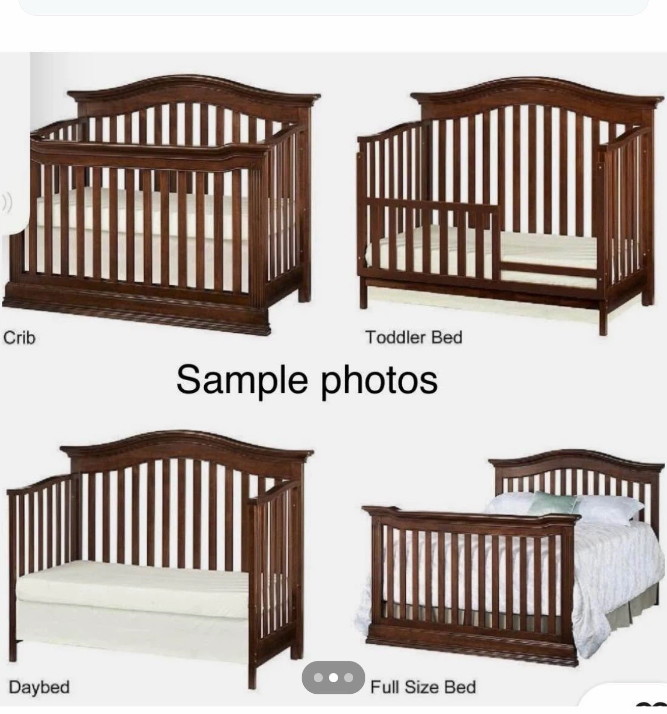 Baby Cache Heritage Convertible Crib in Cherry - photo 3