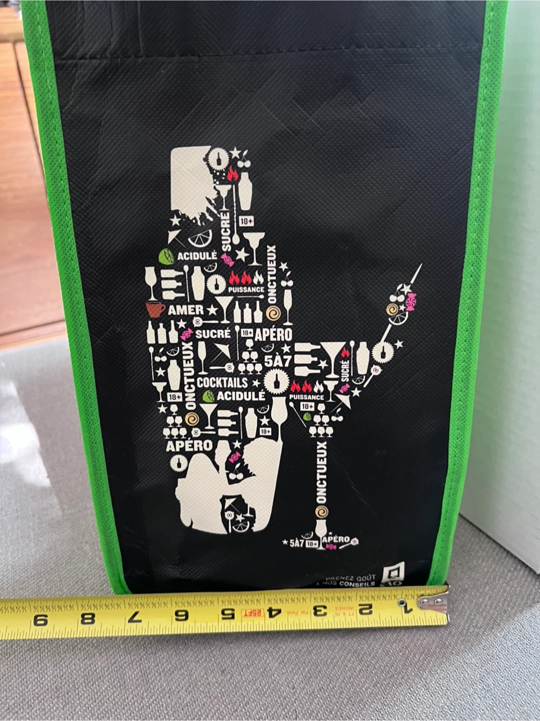 Cocktail Themed Reusable Tote Bag - photo 4