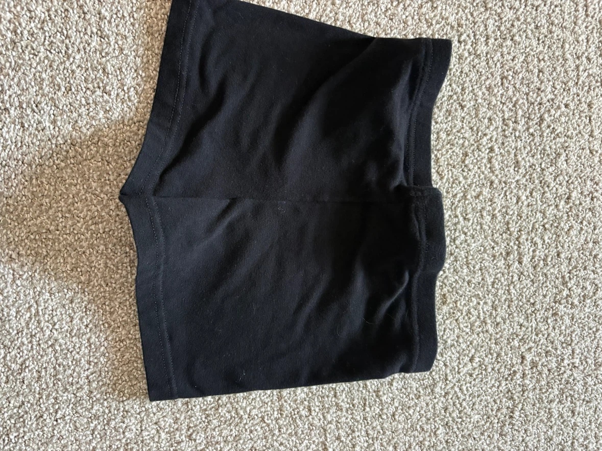 Mondor Black Dance Shorts Size 6X-7 - photo 2
