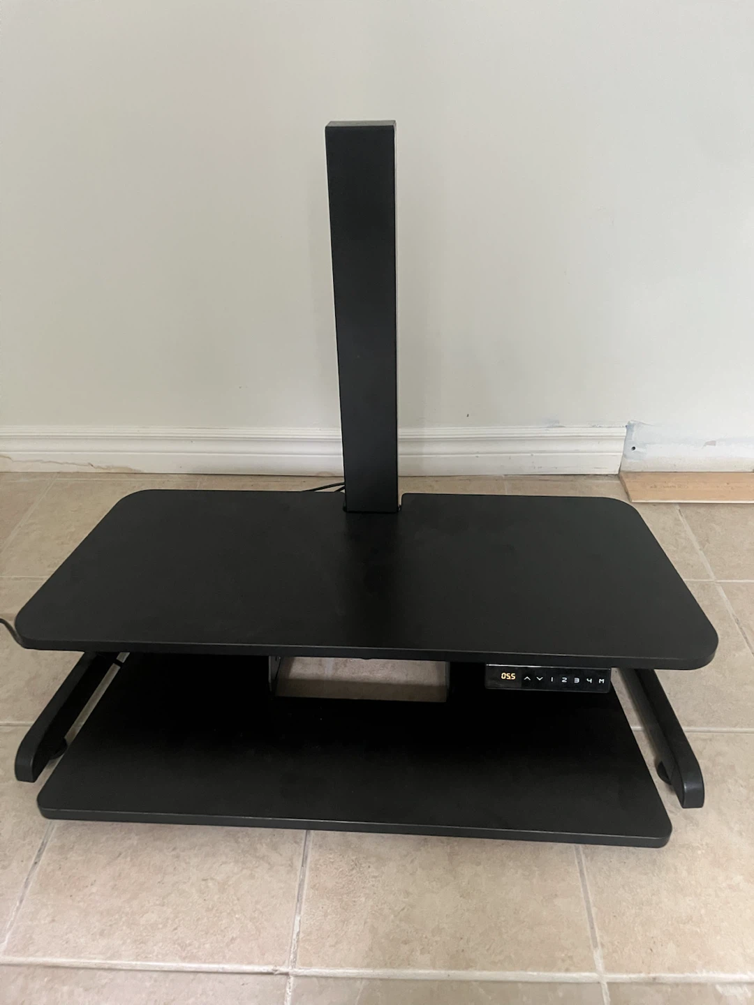 Electric Height-Adjustable Standing Desk Converter - photo 2