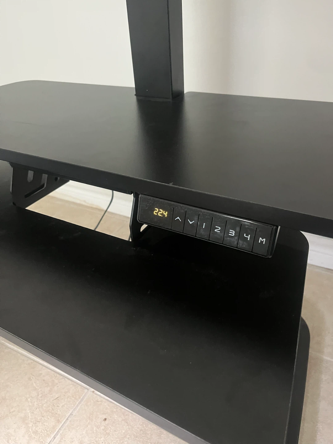 Electric Height-Adjustable Standing Desk Converter - photo 3
