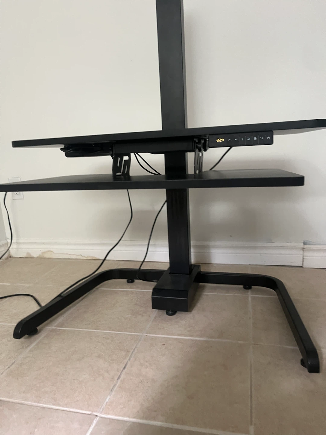 Electric Height-Adjustable Standing Desk Converter - photo 4