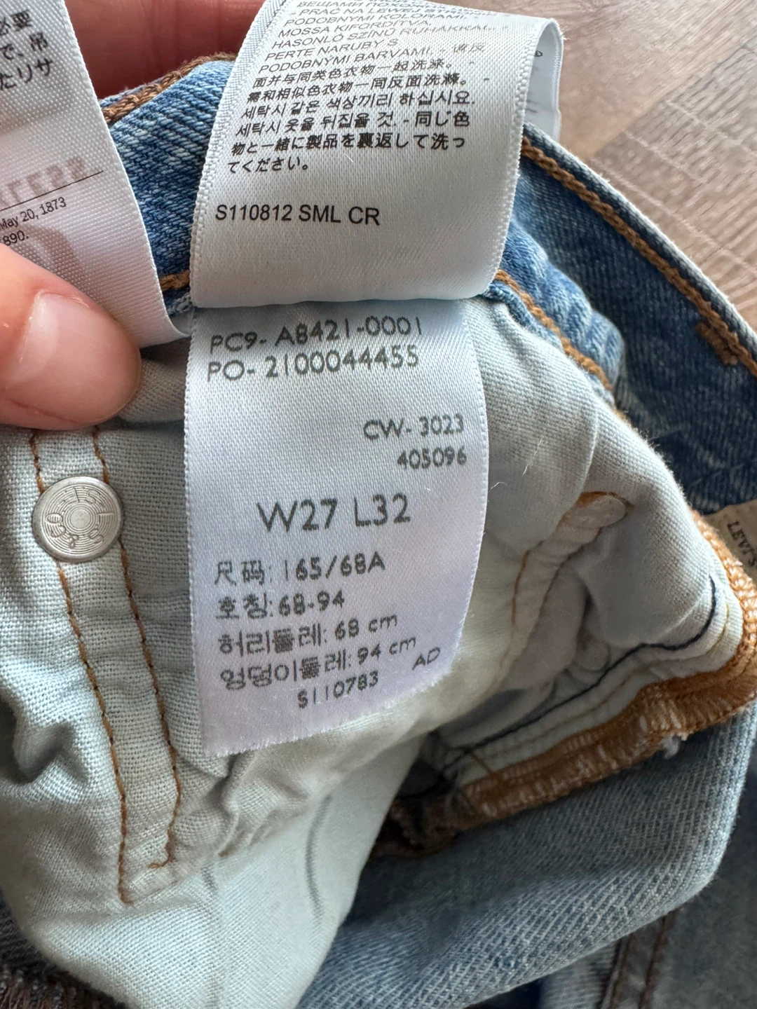 Levi's 501 90s Jeans W27 L32 - photo 2