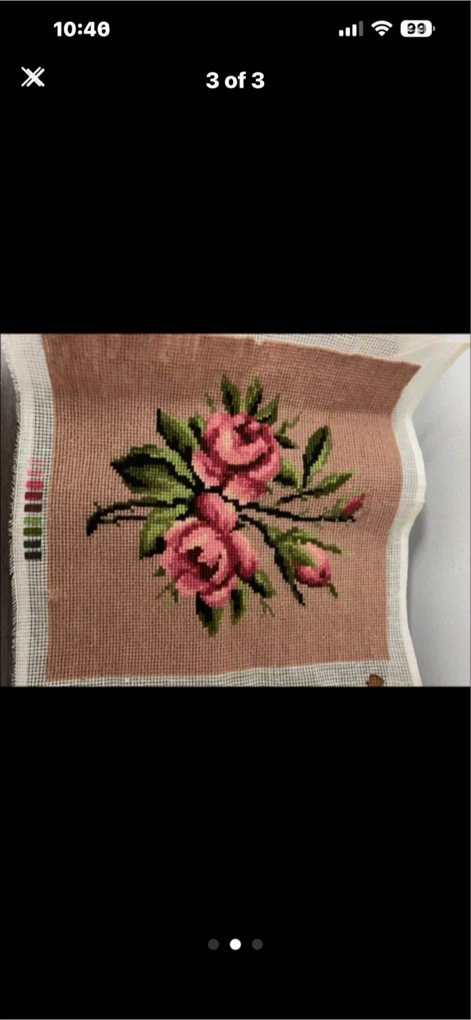 Three Dore Paris Needlepoint Tapestries - photo 3