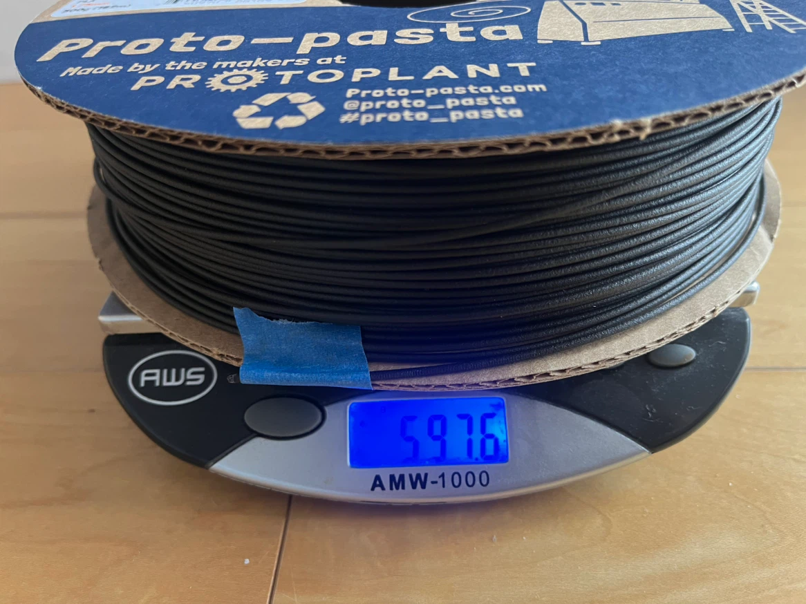 Proto-pasta Carbon Fiber PLA Filament - photo 3