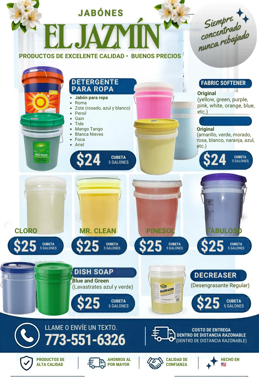 5 Gallon Cleaning Supplies Bucket